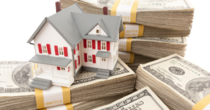 Want to Sell Your Home for More - house on stacks of money